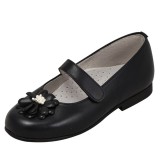 Balerini fete Leon Shoes Lesser, negru, 26
