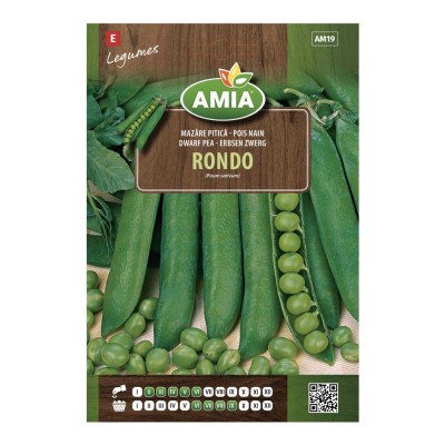 Seminte legume Amia E mazare Rondo foto
