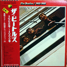 Vinil "Japan Press" 2XLP The Beatles ‎– 1962-1966 (VG+)