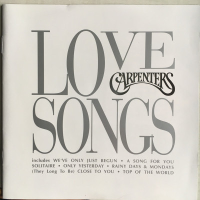 CD Carpenters &amp;lrm;&amp;ndash; Love Songs (VG+) foto