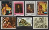BC143, Lot 6 timbre picturi, tari diverse