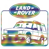 Sticker Land Rover Old