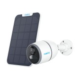 Camera de supraveghere cu Panou Solar si 4G, baterie reincarcabila, Reolink G330, 4 MP, detectare persoana/vehicul, notificari pe telefon