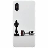 Husa silicon pentru Xiaomi Mi 8 Pro, Chess