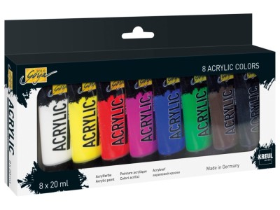 Vopsea acrilica Solo Goya 20 ml 8/set foto