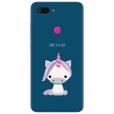 Husa silicon pentru Xiaomi Mi 8 Lite, Horn To Be Wild Cute Unicorn