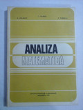 ANALIZA MATEMETICA - A. HALANAY / V. OLARIU / S. TURBATU