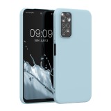 Husa Kwmobile pentru Xiaomi Redmi Note 11/Redmi Note 11s, Silicon, Albastru, 57368.58, Carcasa