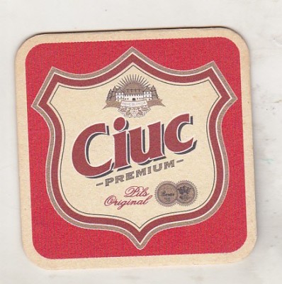 bnk div Suport de carton pentru halba/pahar bere - coaster - Ciuc foto