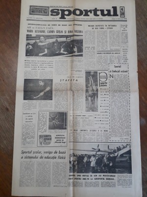 Ziarul Sportul 6 Februarie 1970 / CSP foto