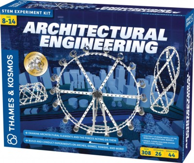 Kit constructie STEM Inginerie arhitecturala 308 piese foto