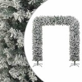 Cumpara ieftin Arcada pom de Craciun cu zapada pufoasa, 240 cm