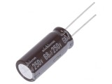 Condensator Electrolitic THT 68uF 250VDC