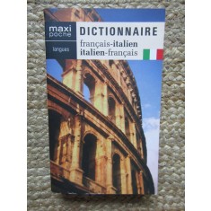 DICTIONNAIRE FRANCAIS-ITALIEN / ITALIEN - FRANCAIS