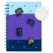 Carnet Notițe A5, Model Gaming, Culori Multicolor, 80 File, Legare Spirala