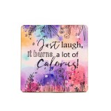 Cumpara ieftin Suport pahar - Just Laugh | ArtMyWay