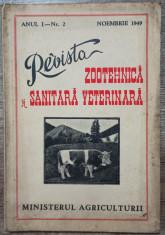 Revista zootehnica si sanitara veterinara// noiembrie 1949 foto