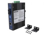 Media Convertor Ethernet/Fibră Optică Monomod 12-48VDC IP30