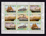 Cumpara ieftin ✅(C34)Sao Tome-Principe &quot;Vapoare cu aburi&quot; , bloc , CV Mi. 15 &euro; ,MNH, Nestampilat