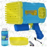 PISTOL DE BUBURI DE SĂPUN MAȘINĂ AUTOMATĂ MARE CU BATERIE PENTRU COPII