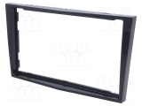 Cadru radio 2 DIN negru PER.PIC pentru Opel