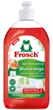 Detergent de vase Frosch cu portocala rosie, concentrat, 500 ml