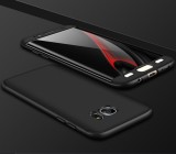 Husa Samsung Galaxy S7 Edge MyStyle Full Cover 360 + Folie Protectie, Anti-soc, Anti-zgarieturi, Negru