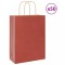vidaXL Saci de h&acirc;rtie 50 buc cu m&acirc;nere roșii 26x12x35 cm 4101744