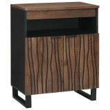 vidaXL Bufet 60 x 33.5 x 75 cm din lemn masiv și lemn prelucrat