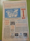 ziarul magazin 1 mai 1975-ziua muncii,durata vietii si organismul