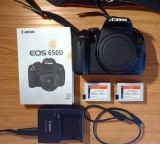 Canon EOS 650D + Adaptor WiFi EZshare + card MicroSD Samsung EVO Plus 32GB