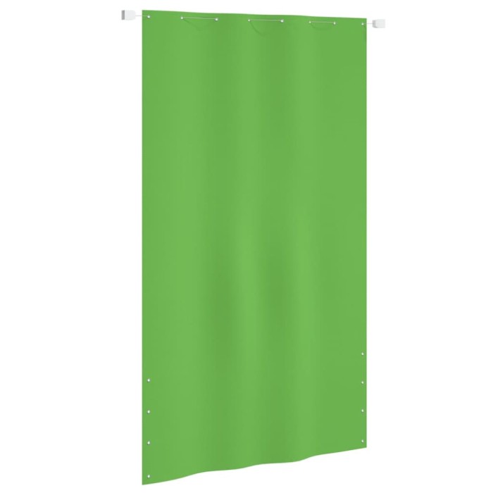 vidaXL Paravan de balcon, verde deschis, 140x240 cm, țesătură oxford