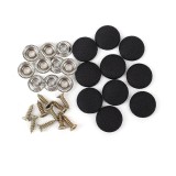 Set 12 clipsuri pentru reparatii tapiterie plafon auto, negru