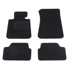 Set covorase auto mocheta Velor BMW Seria 1 (E81/E82/E87/E88), 09.2004-10.2013, negru,