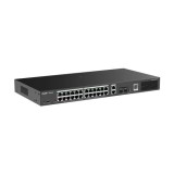 Cumpara ieftin Switch 24 porturi PoE, 2 porturi GE, 2 porturi SFP, Gigabit, Cloud Management - Ruijie RG-ES228GS-P