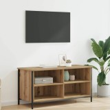vidaXL Cabinet TV Stejar Artizanal 100 x 40 x 50 cm Lemn compozit 881888