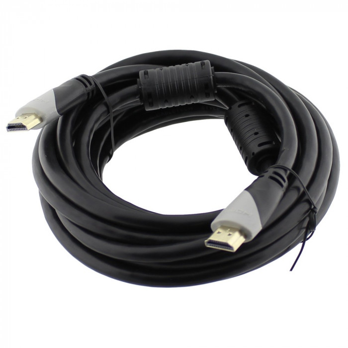 Cablu HDMI, cu Ethernet, Versiune 1.4, 5m, Cabletech - 401721