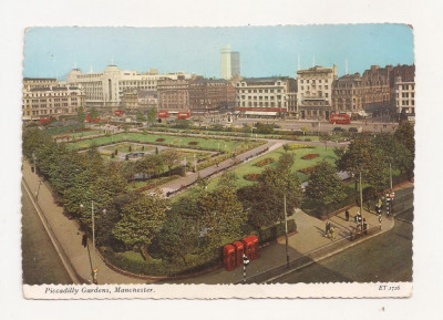 FS1 - Carte Postala - MAREA BRITANIE - Piccadilly Gardens, Manchester foto