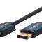 Cablu Profesional Clicktronic DisplayPort la HDMI 10m aurit v2.0 4K 60Hz 10.2Gbit/s AWG26 44927