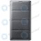 Portofel Samsung Galaxy Note 4 Flip negru cărbune EF-WN910BCEGWW