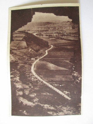 Deva:Valea Mureșului,carte poștală ondulată necirculată circa 1949 editura Sotil foto