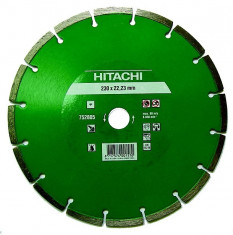 Disc diamantat pentru beton Hitachi, 230 x H22,23 MM foto