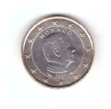 Moneda 1 euro Monaco 2020, stare buna, curata, Europa, Cupru-Nichel