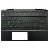 Carcasa superioara cu tastatura palmrest Laptop, HP, Pavilion 15-DK, 15T-DK, TPN-C141, L57593-271, US