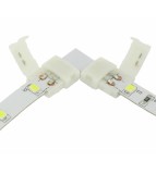Conector L de 10mm pentru benzi LED de 1 culoare SMD5050 5630, Oem