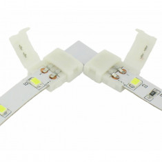 Conector L de 10mm pentru benzi LED de 1 culoare SMD5050 5630-Conținutul pachetului 1 Bucată