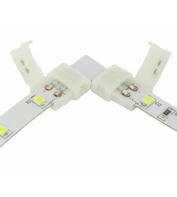 Conector L de 10mm pentru benzi LED de 1 culoare SMD5050 5630-Conținutul pachetului 1 Bucată foto