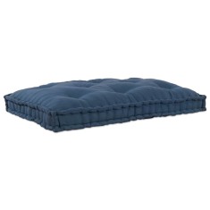 vidaXL Perna pentru canapea pe palet Indigo țesătură 4019097