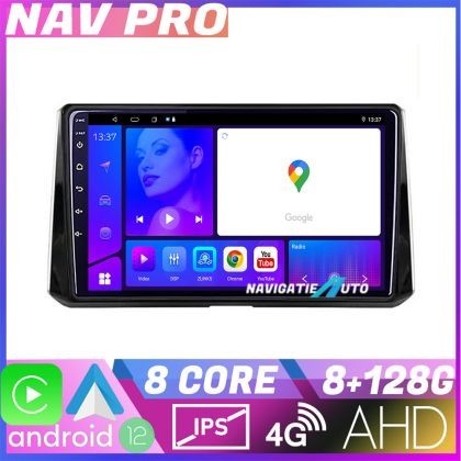 Navigatie Toyota Corolla 2019 KIT 388 levin EDOTEC-LITE Android Ecran 720P Octa Core 8 128 Carplay CarStore Technology
