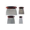Set 4 spacluri cu m&acirc;ner de plastic Yato YT-52790